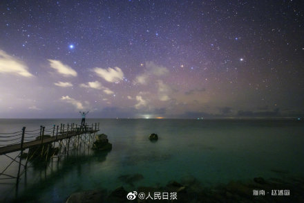 高清美圖！祖國邊疆的星空有多美