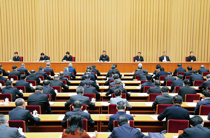 2020年11月16日至17日，中央全面依法治國(guó)工作會(huì)議在北京召開。習(xí)近平總書記出席會(huì)議并發(fā)表重要講話。