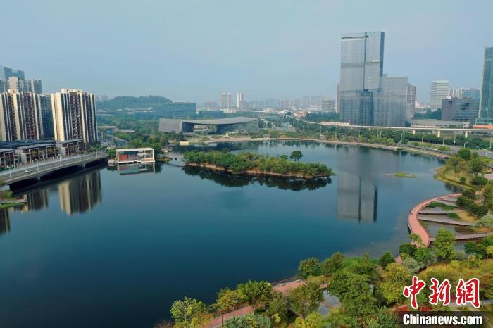 資料圖：廣州市南沙區(qū)城市一景。南沙區(qū)政府 供圖